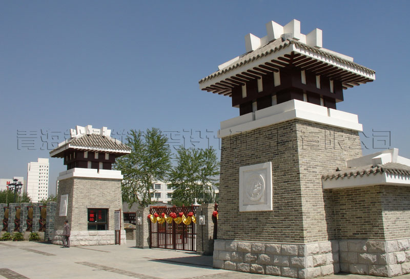 西寧南涼虎臺遺址公園-1